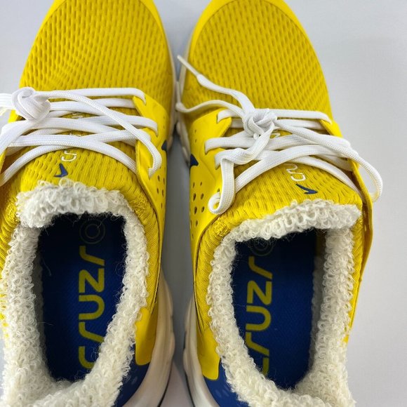 Nike Cruzrone Speed Yellow / Game Royal NIB Running Shoes - Picture 10 of 14